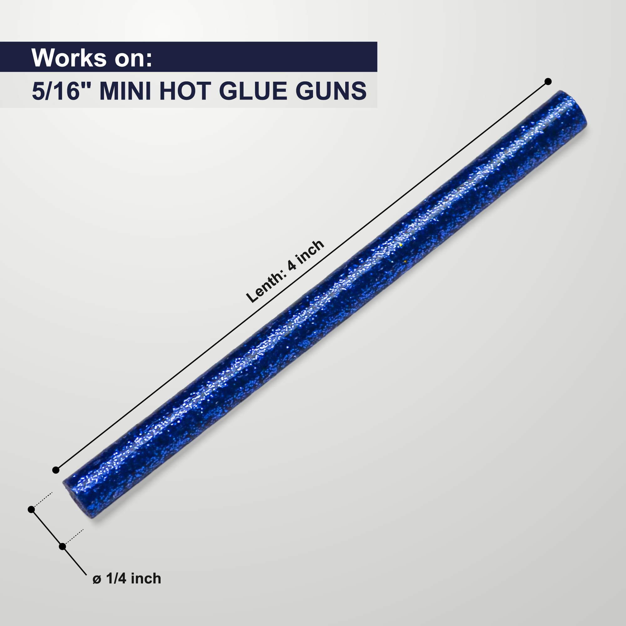 Glitter Glue Stick (0.29″ x 4″)