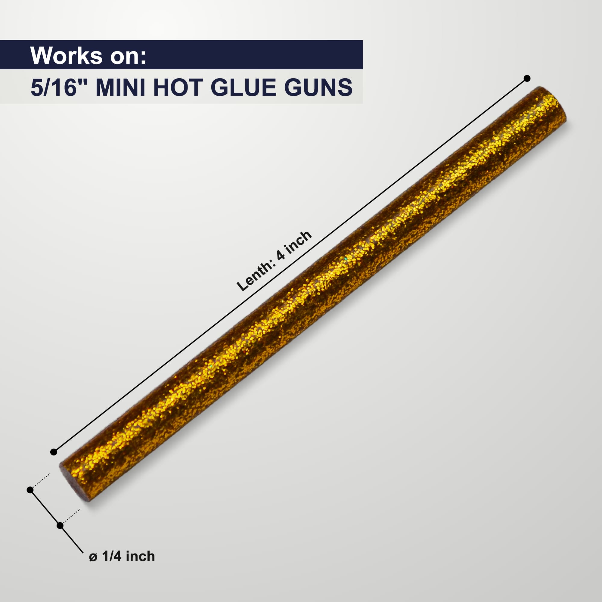 Glitter Glue Stick (0.29″ x 4″)