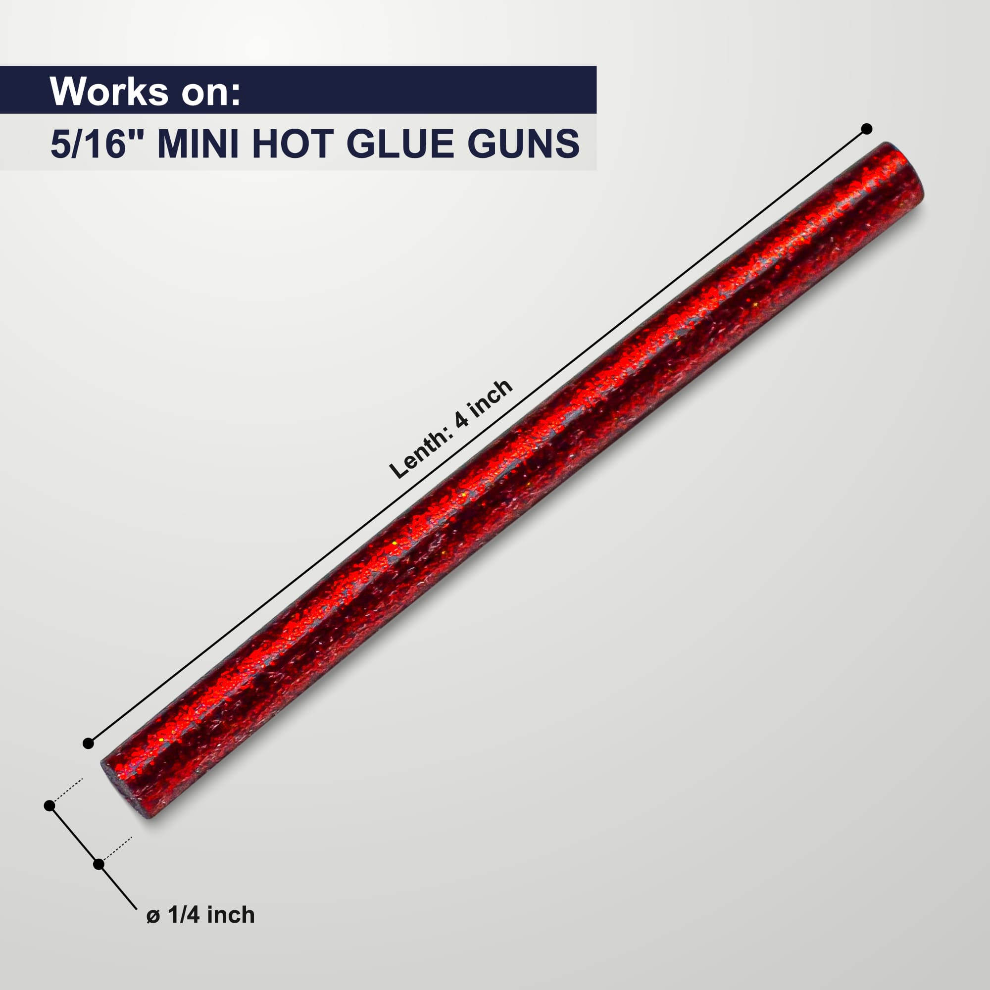 Glitter Glue Stick (0.29″ x 4″)